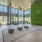 Spacious well lit lounge with large open area and ample seating